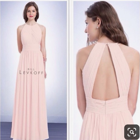 Bill Levkoff Dresses & Skirts - Bill Levkoff 1161 Bridesmaid Dress Halter Neck